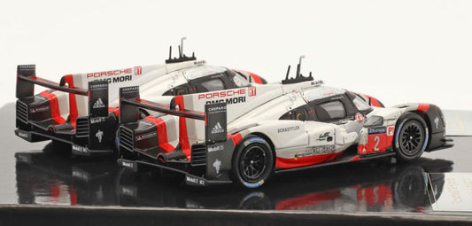 Available To Order – Porsche 919 Hybrid Winner 24h Le Mans 2017 2 Car Set 1:43 IXO Model (IXO SP919-SET2)