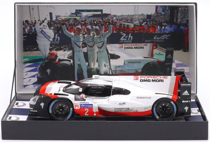 Porsche 919 Hybrid #2 Winner 24h Le Mans 2017 Bernhard/Hartley/Bamber 1:18 IXO Model (view 3)