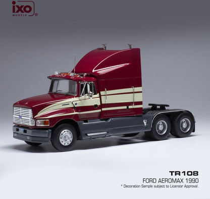 Available To Order – Ford Aeromax Red/Beige 1990 1:43 IXO Model (IXO TR108)