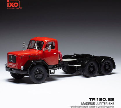 Available To Order – Magirus Jupiter 6x6 Red 1:43 IXO Model (IXO TR120)