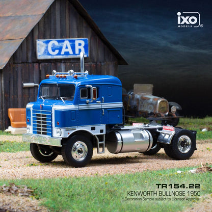 Available To Order – Kenworth Bullnose Blue 1950 1:43 IXO Model (IXO TR154)