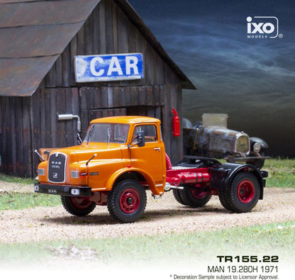 Available To Order – MAN 19.280 H Orange 1971 1:43 IXO Model (IXO TR155)