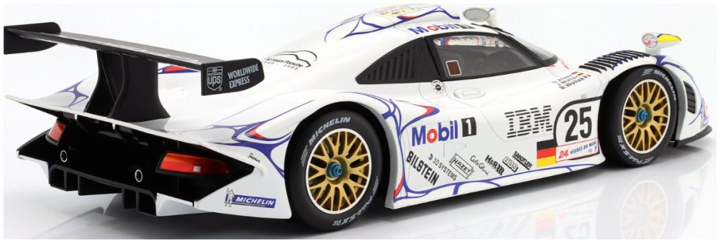 Available To Order – Porsche 911 GT1 #25 2nd 24h Le Mans 1998 Muller/Alzen/Wollek 1:12 IXO Model (IXO W1200202)