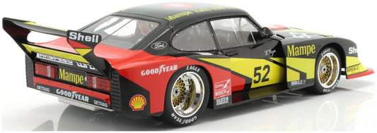 Available To Order – Ford Capri Turbo Gruppe 5 Hans Heyer Zakspeed #52 Mampe DRM 1978 1:18 IXO Model (IXO W18004003)