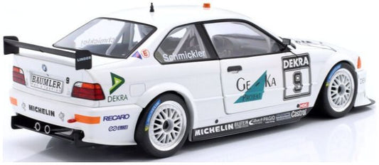 Available To Order – BMW 325i Coupe E36 DTM Ge-Ka #9 1994 Frank Schmickler 1:18 IXO Model (IXO W1800703)