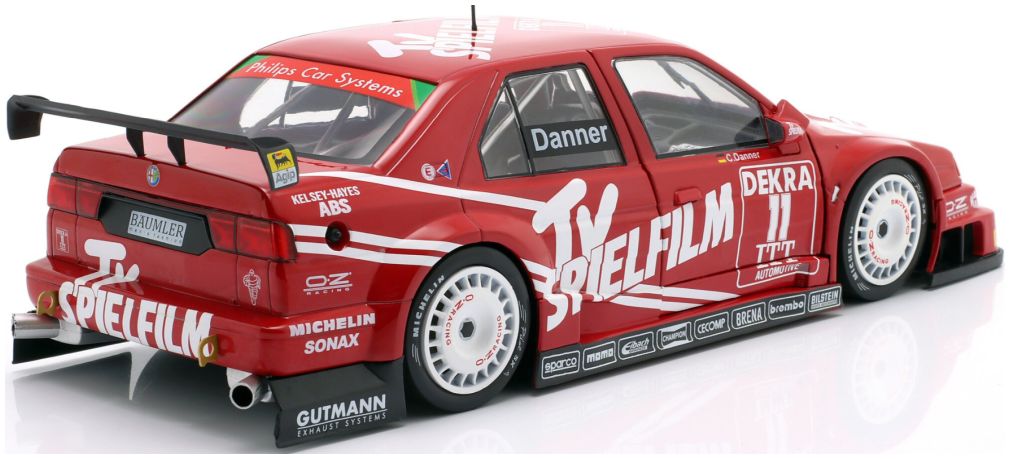 Available To Order – Alfa Romeo 155 V6 Ti #11 Schubel TV Spielfilm Christian Danner DTM/ITC 1995 1:18 IXO Model (IXO W1801022)