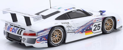 Available To Order – Porsche 911 GT1 #25 24h Le Mans 1997 Stuck/Boutsen/Wollek 1:18 IXO Model (IXO W18012001)