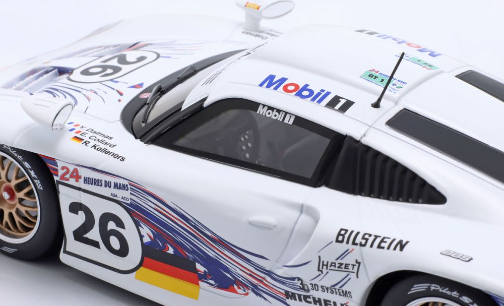 Available To Order – Porsche 911 GT1 #26 24h Le Mans 1997 Collard/Kelleners/Dalmas 1:18 IXO Model (IXO W18012002)