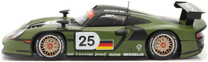 Available To Order – Porsche 911 GT1 #25 Pre Qualifying 24h Le Mans 1997 Dalmas/Boutsen/Stuck 1:18 IXO Model (IXO W18012006)