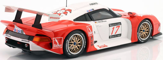 Available To Order – Porsche 911 GT1 #17 FIA GT Spa 1997 von Gartzen/Collard 1:18 IXO Model (IXO W18013006)