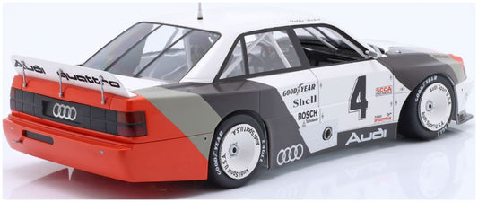 Available To Order – Audi 200 Quattro #4 Sieger St. Petersburg Trans Am 1988 W. Rohrl 1:18 IXO Model (IXO W1801402)