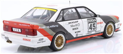 Available To Order – Audi V8 Quattro #45 DTM Champion 1991 Frank Biela **Collectors box** 1:18 IXO Model (IXO W1801508C)