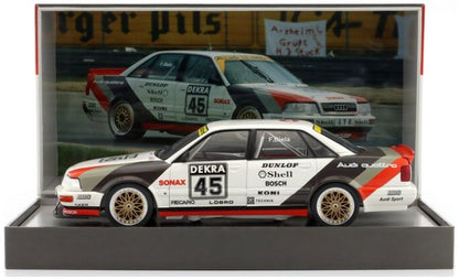 Available To Order – Audi V8 Quattro #45 DTM Champion 1991 Frank Biela **Collectors box** 1:18 IXO Model (IXO W1801508C)