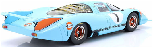 Available To Order – Porsche 917 LH Gulf #1 Presse Version 1969 1:18 IXO Model (IXO W18019006)