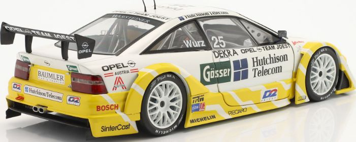 Available To Order – Opel Calibra V6 4x4 #25 ITC 1996 Alexander Wurz Opel Team Joest 1:18 IXO Model (IXO W1802005)