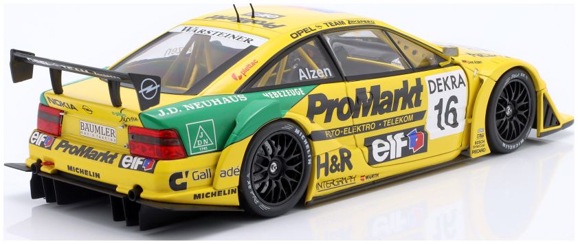 Available To Order – Opel Calibra V6 ITC 1996 #16 Uwe Alzen Team Zakspeed 1:18 IXO Model (IXO W1802010)