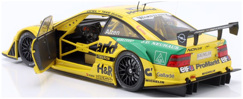 Available To Order – Opel Calibra V6 ITC 1996 #16 Uwe Alzen Team Zakspeed 1:18 IXO Model (IXO W1802010)