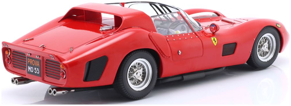 Available To Order – Ferrari 330 TRI Plain Body Edition 1962 Red 1:18 IXO Model (IXO W18023002)