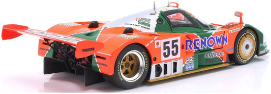 Available To Order – Mazda 787B #55 Winner 24h Le Mans 1991 Weidler/Herbert/Gachot w/Collectors Box 1:18 IXO Model (IXO W1802701C)