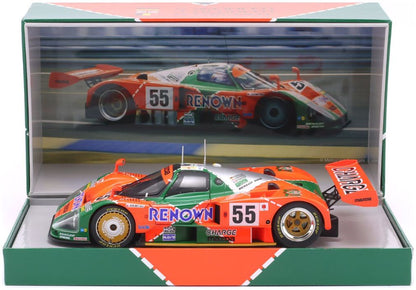 Available To Order – Mazda 787B #55 Winner 24h Le Mans 1991 Weidler/Herbert/Gachot w/Collectors Box 1:18 IXO Model (IXO W1802701C)