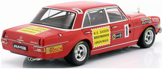 Available To Order – Mercedes Benz 300 SEL 6.8 #1 24h Nurburgring 1972 Heyer/Betzler 1:18 IXO Model (IXO W18030002)