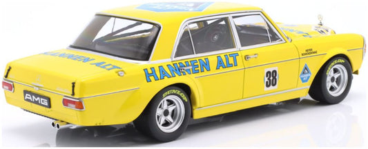 Available To Order – Mercedes Benz 300 SEL 6.8 #38 'Hannen Alt' Final of Season Hockenheim 1971 Hans Heyer 1:18 IXO Model (IXO W18030003)
