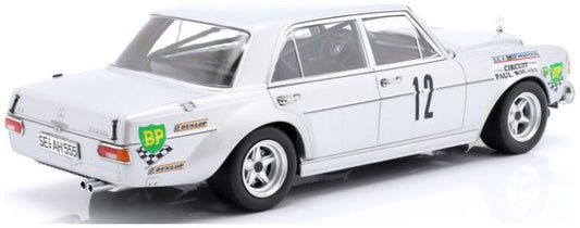 Available To Order – Mercedes Benz AMG 300 SEL 6.8 #12 12h Paul Ricard 1971 Dolhem/Behrmann/Jabouille 1:18 IXO Model (IXO W18030004)