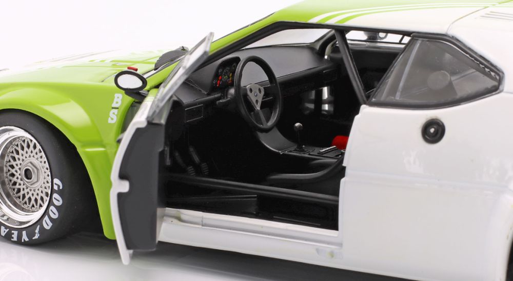 Available To Order – BMW M1 (E26) #5 Nelson Piquet Procar Series 1980 BS Fabrications 1:18 IXO Model (IXO W1803005)