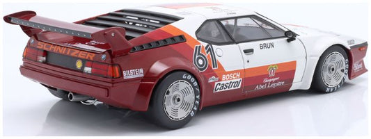 Available To Order – BMW M1 Procar #61 Walter Brun ProCar Series 1980 Race Monaco 1:18 IXO Model (IXO W1803016)