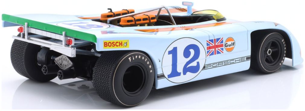 Available To Order – Porsche 908/03 #12 Winner Targa Florio 1970 Siffert/Redman 1:18 IXO Model (IXO W18031003)