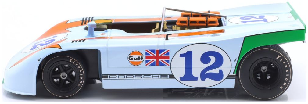 Available To Order – Porsche 908/03 #12 Winner Targa Florio 1970 Siffert/Redman 1:18 IXO Model (IXO W18031003)