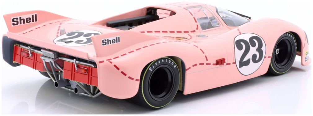 Available To Order – Porsche 917/20 Pink Pig #23 1st Practice 24h Le Mans 1971 Kauhsen/Joest 1:18 IXO Model (IXO W18032002)