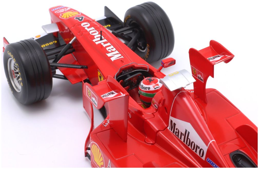 Available To Order – Ferrari F300 Tower Wings Eddie Irvine #4 3rd Imola GP F1 1998 1:18 IXO Model (IXO W18033003)