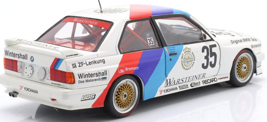 BMW M3 (E30) #35 Winner 24h Nurburgring 89 Pirro/Ravaglia/Giroix w/Collectors Box 1:18 IXO Model (view 2)