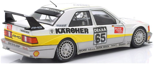 Available To Order – Mercedes 190E 2.5-16 Evo II #65 DTM 1990 Michael Schumacher 1:18 IXO Model (IXO W18041004)