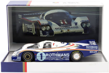 Available To Order – Porsche 956 LH #1 Winner 24h Le Mans 1982 Jacky Ickx/Derek Bell (Decals Applied) 1:18 IXO Model (IXO W18043001C)
