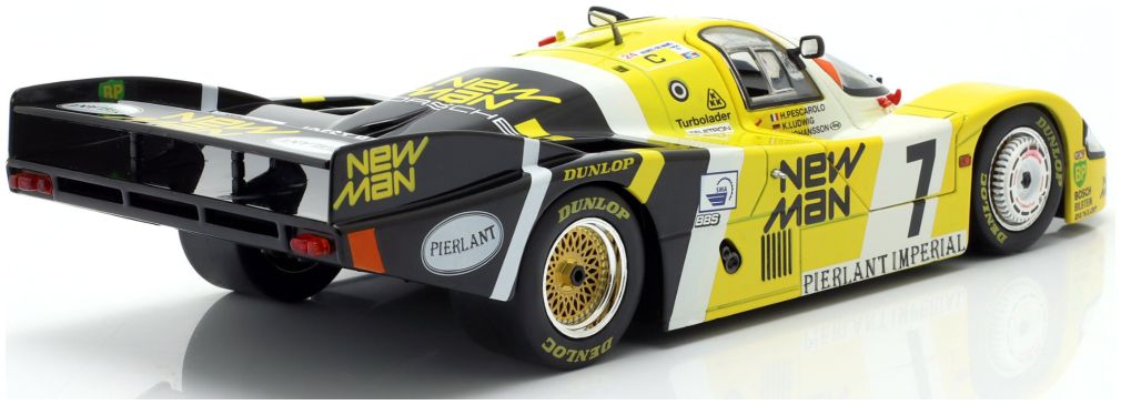 Available To Order – Porsche 956 LH #7 New-Man Winner 24h Le Mans 1984 Team Pescarolo/Ludwig/Johansson 1:18 IXO Model (IXO W18043004C)