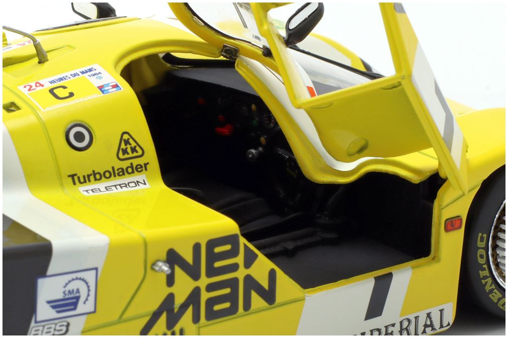 Available To Order – Porsche 956 LH #7 New-Man Winner 24h Le Mans 1984 Team Pescarolo/Ludwig/Johansson 1:18 IXO Model (IXO W18043004C)