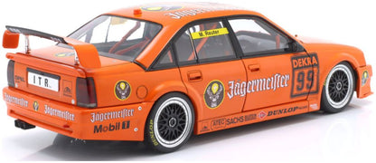 Available To Order – Opel Omega 3000 24V DTM 1991 #99 Jagermeister Manuel Reuter 1:18 IXO Model (IXO W18045001)