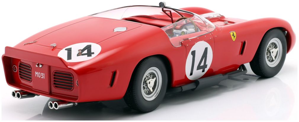 Available To Order – Ferrari 250 TR61 #14 Winner 12h Sebring 1961 Gendebien/Hill 1:18 IXO Model (IXO W18046002)