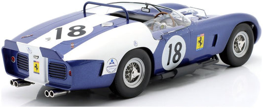 Available To Order – Ferrari TR61 NART #18 24h Le Mans 1962 John Fulp/Peter Ryan 1:18 IXO Model (IXO W18046007)