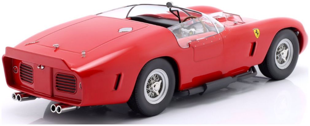 Available To Order – Ferrari 250 TR61 Plain Body Edition Red 1:18 IXO Model (IXO W18046008)