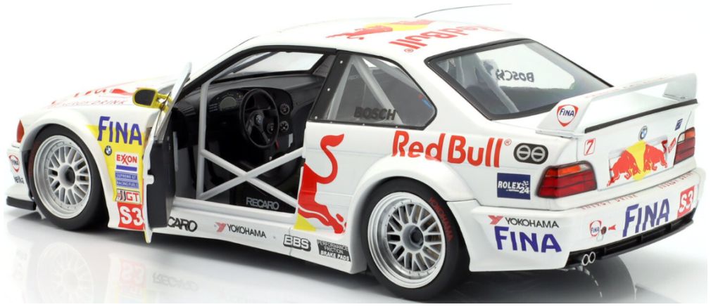 Available To Order – BMW M3 GTR (E36) #7 24h Daytona 1997 Duez Quester/Said/Oestreich 1:18 IXO Model (IXO W18051005)