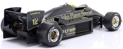 Available To Order – Lotus 97T #12 Ayrton Senna Monaco GP F1 1985 1:18 IXO Model (IXO W18056001)