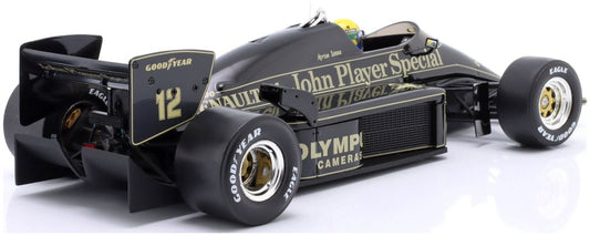 Available To Order – Lotus 97T #12 Ayrton Senna Monaco GP F1 1985 1:18 IXO Model (IXO W18056001)