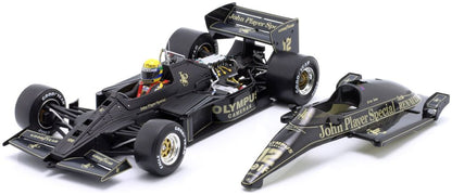 Available To Order – Lotus 97T #12 Ayrton Senna Monaco GP F1 1985 1:18 IXO Model (IXO W18056001)