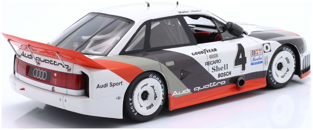 Available To Order – Audi 90 IMSA GTO #4 Sieger Watkins Glen IMSA 1989 Stuck/Rohrl 1:18 IXO Model (IXO W1806001)