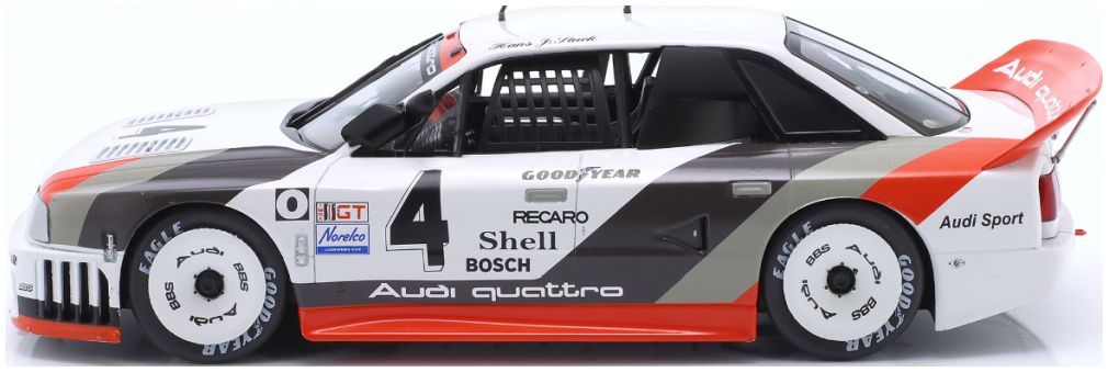 Available To Order – Audi 90 IMSA GTO #4 Sieger Watkins Glen IMSA 1989 Stuck/Rohrl 1:18 IXO Model (IXO W1806001)