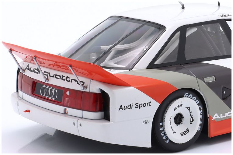 Available To Order – Audi 90 IMSA GTO #4 Sieger Watkins Glen IMSA 1989 Stuck/Rohrl 1:18 IXO Model (IXO W1806001)