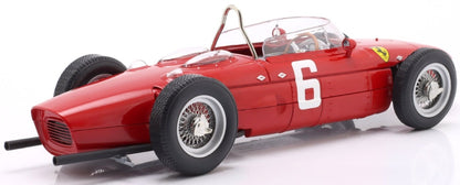 Ferrari 156 Sharknose #6 Richie Ginther 3rd Belgian GP F1 1961 1:18 IXO Model (view 2)